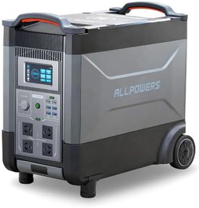 ALLPOWERS Portable Power Station R4000 3456Wh 3600W(Surge 6000W) Huge Power Supply Backup with 4* AC Outlets, UPS Function Solar Generator for Outdoor RV Camping Home Use Emergency, 2 Hours to Full