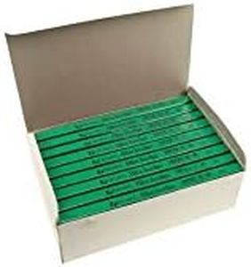 10 Carpenters Pencils - Green/Hard 34332 (Blackedge)
