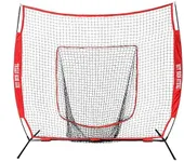 Hit Run Steal Heavy Duty Softball & Baseball Net with Carrying Bag - Perfect Hitting Net for Your Batting and Pitching Practices