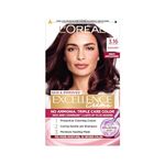 L'Oreal Paris Excellence Creme Hair Color, 3.16 Burgundy, 72ml+100g