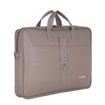 Zipline Office Faux Leather laptop bag for Men - Fits 14/15/15.6 inch Tablet/Laptop Messenger Bags For Mens (1-Brown Bag)