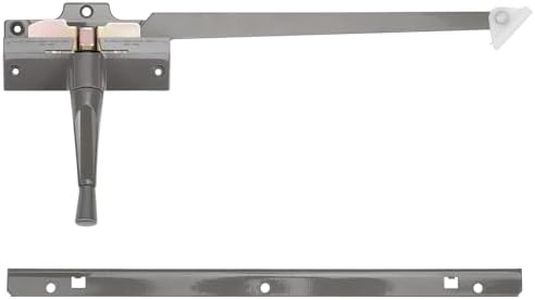 Touri Straight arm Operator with Handle for Left Window 9 3/8 in. Fit Andersen Perma-Shield Casement Window (1979-1989), Stone Color Window Opener