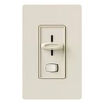 Lutron SELV-303P-LA Skylark 300-watt 3-Way Electronic Low-Voltage Dimmer, Light Almond