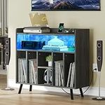 YITAHOME Record Player Stand with P