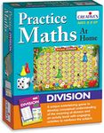 Creative's Practice Math at Home Division | Learning Board Game | Math Board Game for Kids | Children Activity Game | Reinforce Math Skills for Kids | Ages 5 & Up