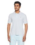 Allen Solly Men'S Regular Fit T-Shirt (Amkp317G04245_Sky Melange_Xl)