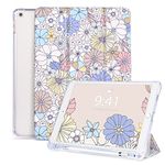 Seorsok 10.2 inch Case for iPad 9th/8th/7th Generation Case with Pencil Holder, Tri-fold Stand Slim Lightweight Protective Case with Auto Wake/Sleep Cover for iPad Case 10.2 inch 2021/2020/2019