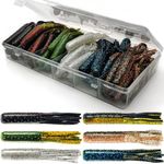 VMSIXVM Tube Baits Crappie Lure Tub