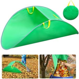 Tryly Leaf Collector, Foldable Leaf Bags, Portable Pop Up Lawn and Leaf Collector, Patent Number D1005635, ​​​Reusable Yard Garden Bags for Leaves Lawn Trash