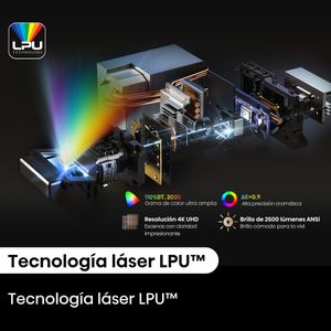 Hisense 4K Laser Cinema Projector – Ultra HD Home Theater