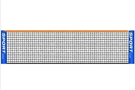 Filet de Badminton Portable réglable en Hauteur avec Filet Multifonction Haut de Gamme, Badminton, Tennis, Football et Bien Plus Encore. 300 cm de Large, réglable en Hauteur (Filet Uniquement)