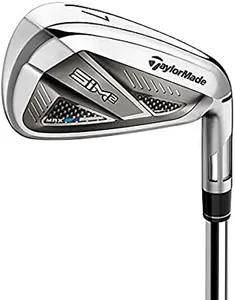 TaylorMade Golf SIM 2 MAX IRON SET MENS RIGHT HAND STEEL REGULAR 5-PW, AW