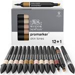 Winsor & Newton ProMarker - Twin Tip - Alcohol Based - Skin Tones Set of 12