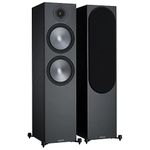 MONITOR AUDIO Bronze 500 Floorstanding Speakers, Black