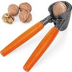 ChromLives Nutcracker Kitchen Tool for Walnuts Pecan Cracker with Non-Slip Handle Walnut Cracker for Nuts Walnut Hazelnut Almonds Pecan Opener