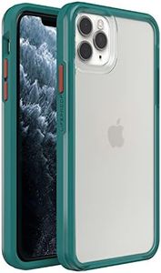 Otterbox Funda para iPhone 11 Pro Max LifeProof SEE, resistente a golpes y caídas hasta 2 Metros, Ultra-Fina, Protectora Transparente, Fabricada de Manera Sostenible, Transparente/Verde