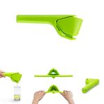 Dreamfarm Original Lime Fluicer Easy-Squeeze Fold-Flat Citrus Juicer - 9 Inch, Suits Lime Only