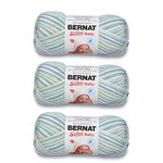 Bernat Softee Baby Prince Pebbles Yarn - 3 Pack of 120g/4.25oz - Acrylic - 3 DK (Light) - 310 Yards - Knitting/Crochet