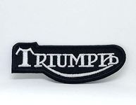 Real Empire Triumph Biker Logo Motorbike Embroidered Sew/Iron on Patch Easy Use