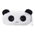 HAICN Lovely Cartoon Panda Pen Bags Panda Pencil Case Plush Pencil Cases with Zip Large Capacity Pencil Case for Office School Students