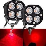 Szdystar LED Red Offroad Driving Fo