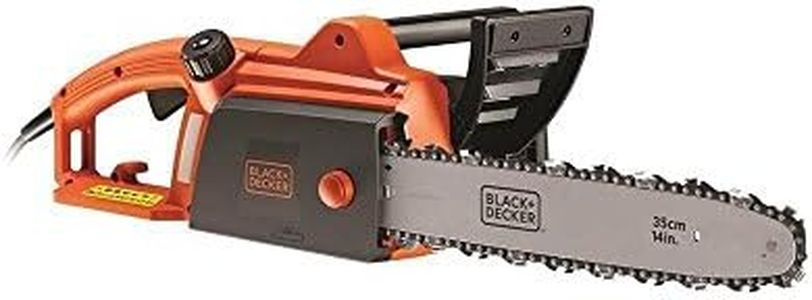 BLACK+DECKER Motosega Elettrica Lunghezza Barra e capacità di taglio 35 cm, Doppia Impugnatura 1800 W, CS1835-QS