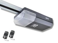 Schartec Move 1000 Garage Door Opener Series 3 Set – Electric Garage Door Operator with 2 Remote Controls & Rail – Suitable for Up-and-Over and Sectional Garage Doors