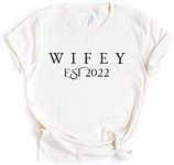 Pink Positive Wifey T-Shirt with Es