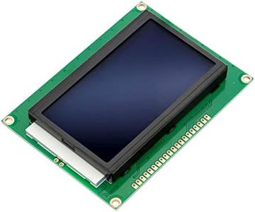 AZDelivery LCD Display 128 x 64 Pixel 12864 Display KS0108/KS0107 mit blauem Hintergrund und weißen Zeichen kompatibel mit Arduino inklusive E-Book!