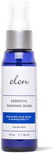 Elon Finishing Hair Shine Spray Fast Drying Thermal Hair Protector Spray for Shiny Hair w/Panthenol, Silica & Hydrolyzed Silk– Heat Protectant Spray - Revitalizing Hair Shine Serum for Dry Hair