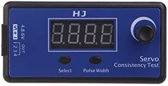 WENCHUAN HJ Digital Servo Tester/ESC Consistency Tester for RC Helicopter Airplane Car(Servo Tester,ESC Consistency Tester,RC Helicopter Tester Tool)