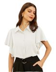 Yacun White Blouses