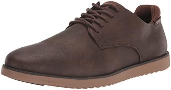 Dr. Scholl's Shoes Men's Sync Oxford, Brown/Brown Smooth, 14 Wide