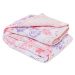 Burt's Bees Baby Reversible Quilt, Baby and Toddler Nursery Blanket, Organic Cotton Shell & Polyester Fill