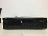 Yamaha KX 393 Black Cassette Deck