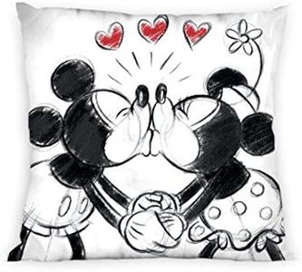 Federa per cuscino con Topolino e Minnie, 40 x 40 cm