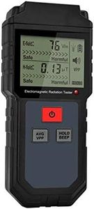 KEDILAKE Emf Meter, Battery Powered Electromagnetic Radiation Tester,Hand-Held Digital Lcd Emf Detector, Great Tester For Home Emf Inspections, Office, Outdoor And Ghost Hunting, Black