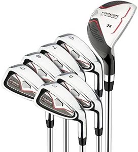 Forgan of St Andrews F100 Iron Set with Hybrid, Mens Right Hand, Steel Shafts