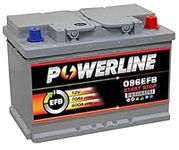 096 EFB Powerline Start Stop Car Battery 70Ah