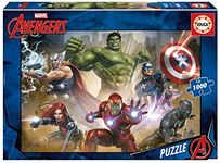 Educa Borrás 17694 The Avengers 1,000 Piece Puzzle Marvel 1000