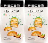 Piacelli Cantuccini Almond Biscotti Pack of 2 (2x175g)