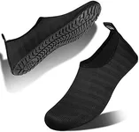 IceUnicorn Water Shoes Men Women Beach Swim Aqua Barefoot Socks Pool Quick Dry Yoga(liuxingyu Black 36/37)