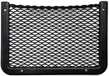 Framed Stretch Mesh Net Pocket for Auto, RV, or Home Organization and Storage (8" x 11")