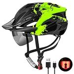 Bike Helmet with USB Rechargeable L
