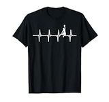 Basketball Heartbeat T-Shirt for ba