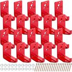 20 Pack Fire Extinguisher Mount Universal Fire Extinguisher Bracket 5 to 40 lb Fire Extinguisher Wall Mount Bracket Fire Extinguisher Holder Fire Extinguisher Wall Hook Hanger (Novelty Style)