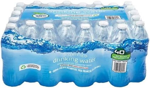 Blue Ribbon Purified Drinking Water 16.9 Fl Oz (Pack of 40, Total of 676 Fl Oz)