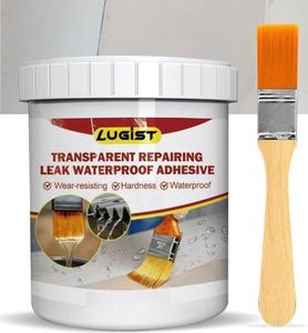 LUGIST Roof Water Leakage Solution, Waterproof Glue, Waterproof Coating, Roof Waterproofing, Water Proof Glue, Crack Seal, Liquid Rubber for Waterproofing, Wall Glue (PACK 1 / 300GM)
