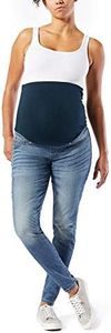 Signature by Levi Strauss & Co. Gold Women's Maternity Skinny Jeans, Blue Ice, Small