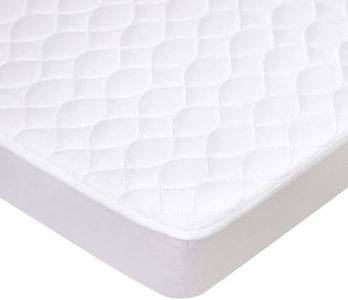 American Baby Company Waterproof Fitted Mini Crib Mattress Protector 38" x 24" - Quilted, Noiseless, Ultra-Soft & Breathable Pack n Play and Mini Crib Mattress Cover